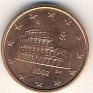 5 Euro Cent Italy 2002 KM# 212. Uploaded by Granotius